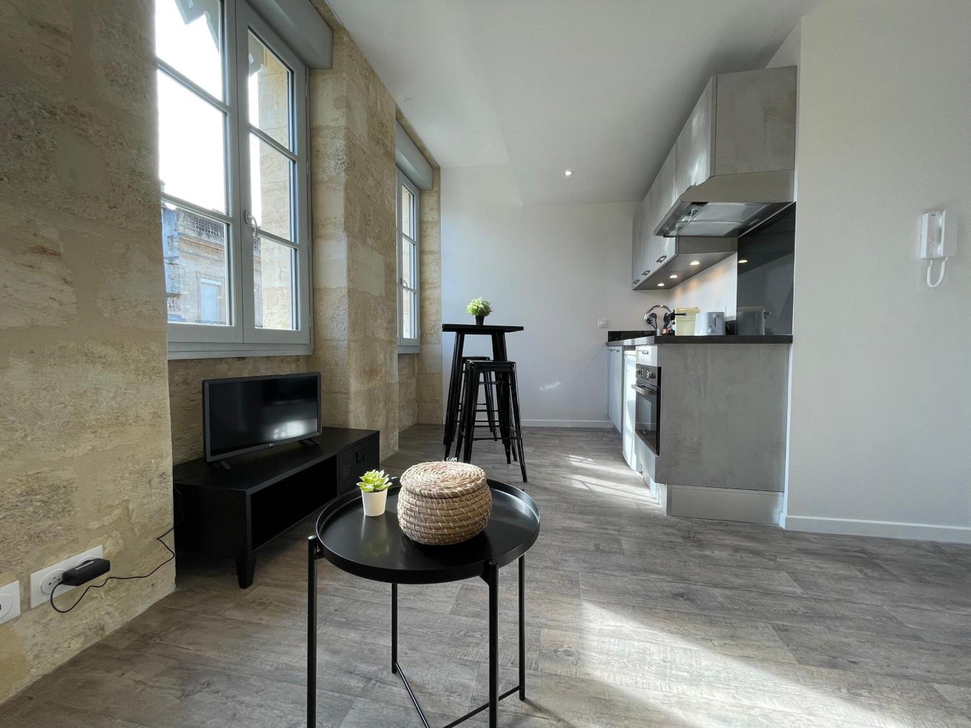 Studio Lumineux Avec Climatisation Pour 2 Personnes Bordeaux Exterior photo