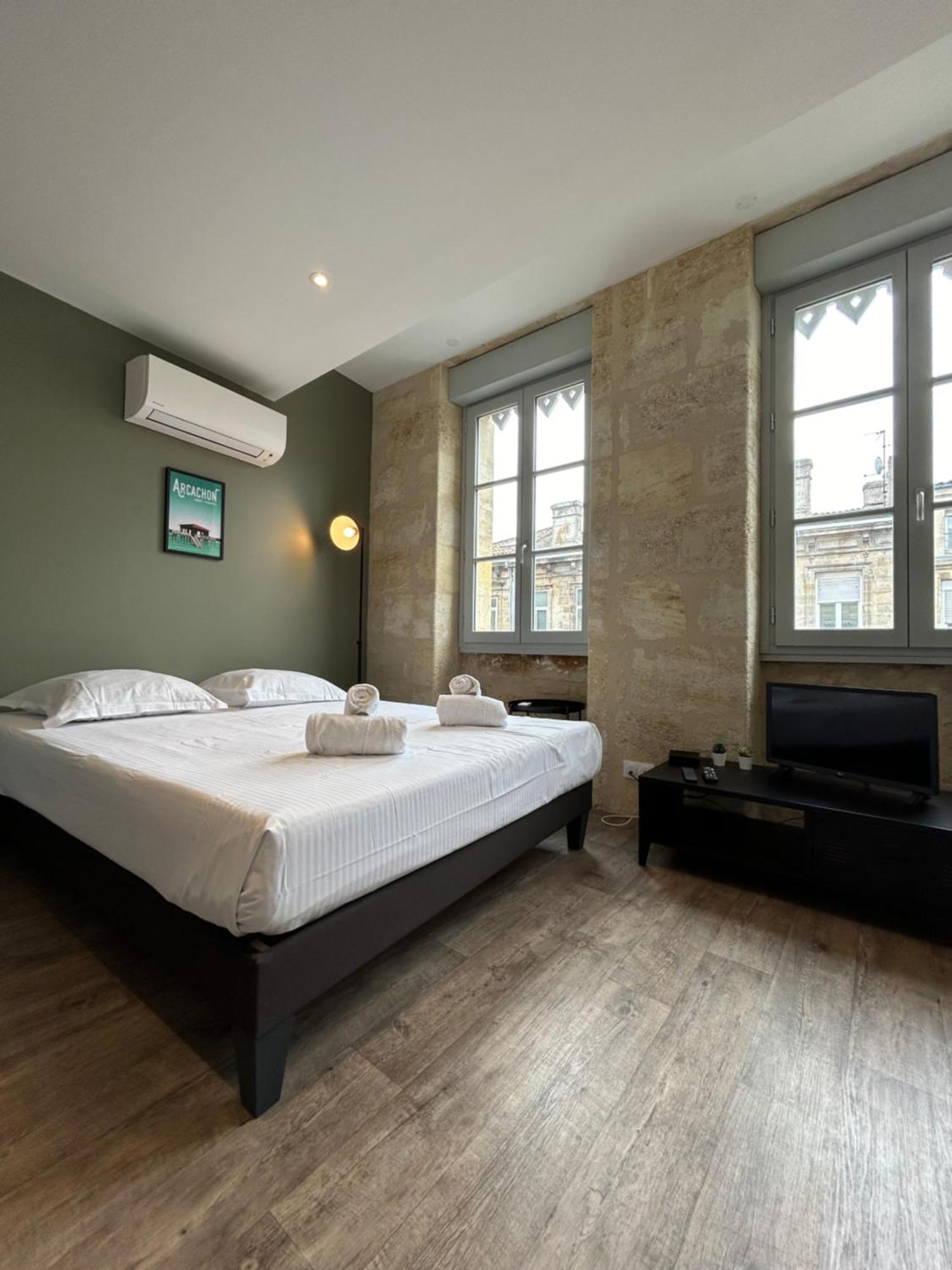 Studio Lumineux Avec Climatisation Pour 2 Personnes Bordeaux Exterior photo